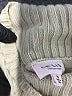 Le Lis 100% Acrylic Stripes Tan Turtleneck Sweater Size M - photo 7