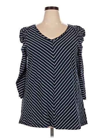 Suzanne Betro 3/4 Sleeve Top (view 1)