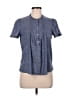 Esprit Blue Short Sleeve Blouse Size 6 - photo 1