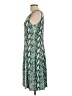 Perceptions Print Teal Cocktail Dress Size 12 - photo 5