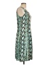 Perceptions Print Teal Cocktail Dress Size 12 - photo 4