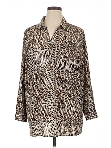 Catherines 3/4 Sleeve Blouse (view 1)