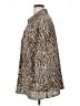 Catherines Animal Print Brown 3/4 Sleeve Blouse Size 1X - photo 5