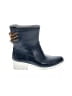 Sperry Top Sider 100% Rubber Blue Rain Boots Size 7 - photo 1
