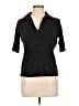Vince. Black Short Sleeve Turtleneck Size L - photo 1