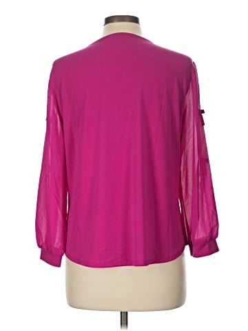 Adrianna Papell Long Sleeve Blouse (view 2)