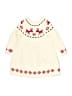 Hanna Andersson 100% Cotton Ivory Dress Size 2T - photo 2