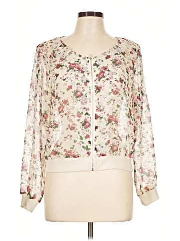 Allegra K Long Sleeve Blouse (view 1)