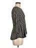 CeCe Black 3/4 Sleeve Top Size M - photo 4