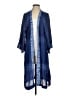 Soft Surroundings 100% Rayon Blue Kimono Size S - photo 1