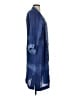 Soft Surroundings 100% Rayon Blue Kimono Size S - photo 4