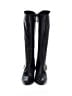 Salvatore Ferragamo 100% Leather Black Boots Size 7 - photo 2