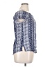 Bobeau Blue Short Sleeve Blouse Size XL - photo 4