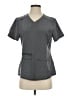 Cherokee Gray Short Sleeve Top Size S - photo 1