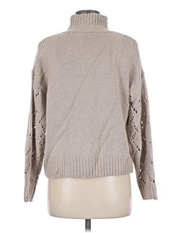 Line & Dot Turtleneck Sweater (view 2)