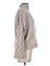 Line & Dot Solid Tan Turtleneck Sweater Size S - photo 4