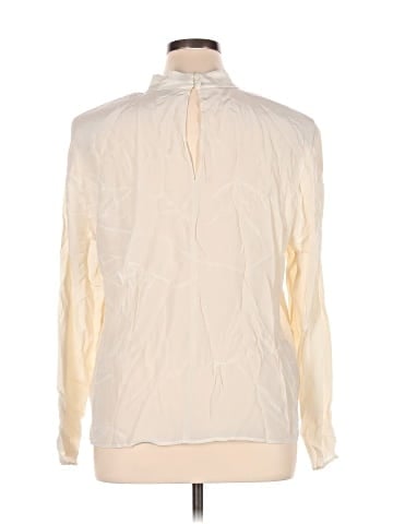 Babaton Long Sleeve Silk Top (view 2)