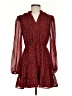 Steve Madden 100% Polyester Hearts Red Cocktail Dress Size S - photo 1