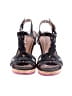 Biala 100% Leather Black Wedges Size EU 39 - photo 2