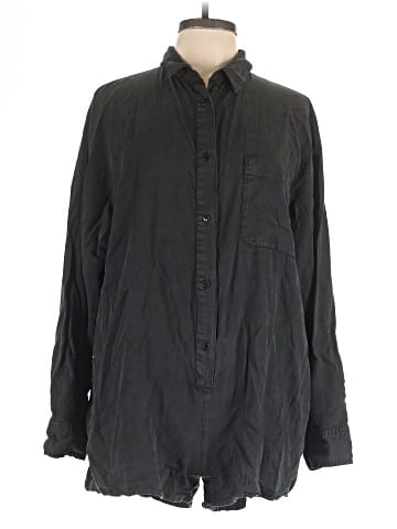 Zara Long Sleeve Button-Down Shirt (view 1)