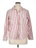 Grayson 100% Cotton Stripes Red 3/4 Sleeve Button-Down Shirt Size XL (5) - photo 1