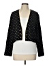 Joan Walters Black Gold Cardigan Size 10 - photo 1