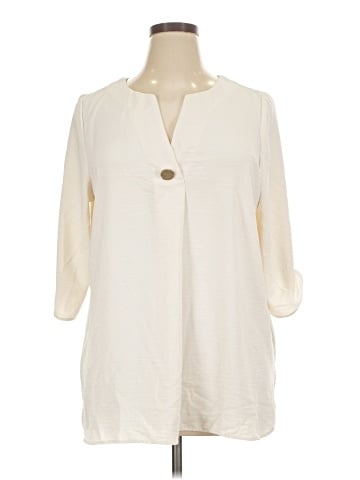 wonderly 3/4 Sleeve Blouse (view 1)