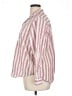 Grayson 100% Cotton Stripes Red 3/4 Sleeve Button-Down Shirt Size XL (5) - photo 5