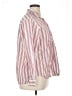 Grayson 100% Cotton Stripes Red 3/4 Sleeve Button-Down Shirt Size XL (5) - photo 4