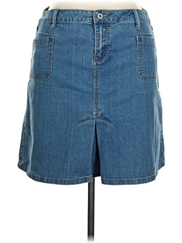Cato Denim Skirt (view 1)