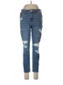 Old Navy Hearts Blue Jeans Size 12 - photo 1
