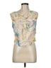 Anthropologie Yellow Sleeveless Blouse Size M - photo 1