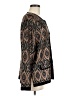 misook Argyle Brown Cardigan Size M (estimated) - photo 4