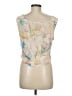 Anthropologie Yellow Sleeveless Blouse Size M - photo 2