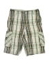 Hanna Andersson 100% Cotton Plaid Green Cargo Shorts Size 6 - 7 - photo 1