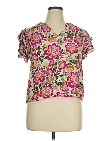 Nicole Miller Artelier Short Sleeve T-Shirt (view 1)