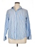 Grayson 100% Cotton Stripes Blue Long Sleeve Button-Down Shirt Size XL (5) - photo 1