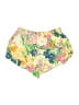 Only 100% Cotton Tropical Yellow Shorts Size S - photo 2