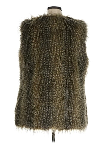 Via Spiga Faux Fur Vest (view 2)