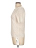 Theory Ivory Short Sleeve Top Size L - photo 5