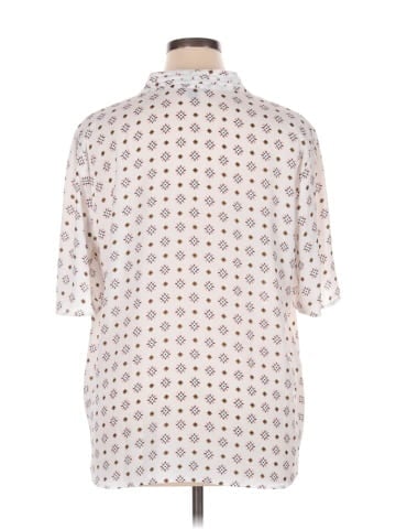 Ann Taylor Factory Short Sleeve Blouse (view 2)
