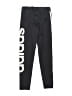 Adidas Solid Black Track Pants Size 7 - 8 - photo 2