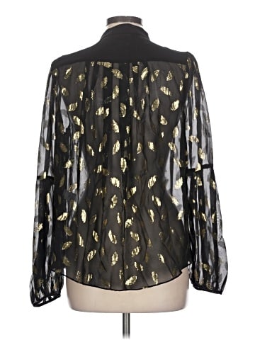 Diane von Furstenberg Long Sleeve Blouse (view 2)