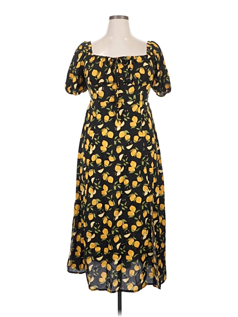 Pre-owned Cider Casual Dress In Yellow