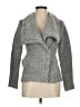 Cupcakes & Cashmere Chevron-herringbone Gray Jacket Size M (estimated) - photo 1