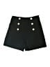 Zara Solid Black Shorts Size S - photo 1