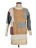 Cache Color Block Tan Pullover Sweater Size S (estimated) - photo 1