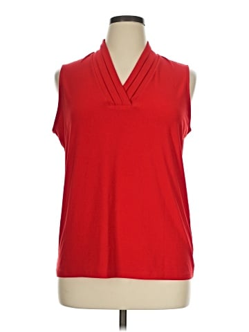 Anne Klein Sleeveless T-Shirt (view 1)