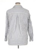 Grayson 100% Cotton Stripes Silver Long Sleeve Button-Down Shirt Size XL (5) - photo 2