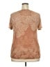 Notations Tan Short Sleeve Top Size 2X - photo 2